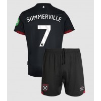 West Ham United Crysencio Summerville #7 Udebanesæt Børn 2024-25 Kortærmet (+ Korte bukser)